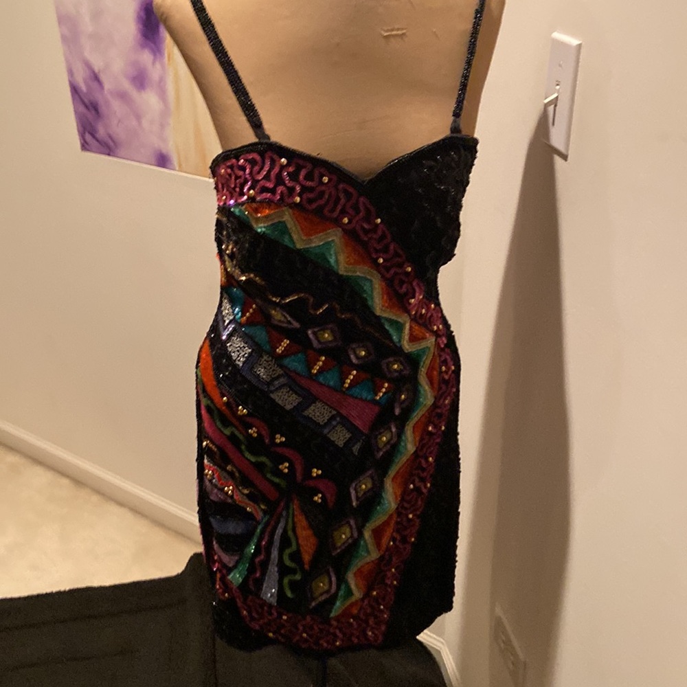 Vintage Sequn Dress - Picture 1 of 13